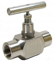 15нж67бк Клапан игольчатый, 12Х18Н10Т, М20х1,5(В)/G1/2"(В) под манометр М20х1,5 УТ000019031