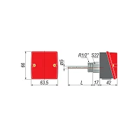 ДТС3105-Pt1000.В2.120 Термопреобразователь для систем HVAC УТ000011742