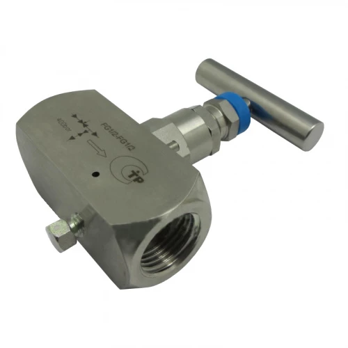 Клапан игольчатый SS-V4 М20х1,5-М20х1,5(внутр-наруж), Рmax 40 МПа, нерж.сталь РОСМА УТ000014789