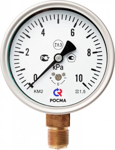 КМ-22Р +60 kPа.G1/2".1,5 Напоромер УТ000000948
