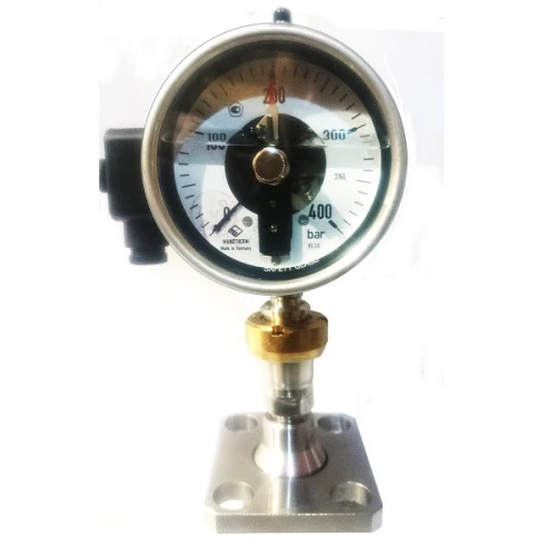 RCh Oe 100-3 400 bar M2 ЛЕВЫЙ + PS.4-A1A0 + РМ 5324МС (ГМ) М20х1,5(В) Манометр-Сервис (д/Гомогениз.) УТ000016486