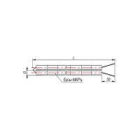 ДТПК(ХА)021-3,2/1,5 (-40...+1100)°С L=1,5м d=3,2мм бусы УТ000004245